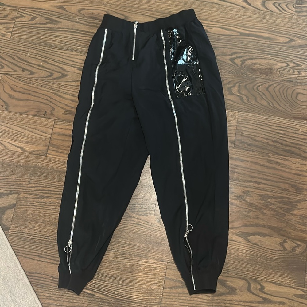 Nike sweatpants with zipper legs